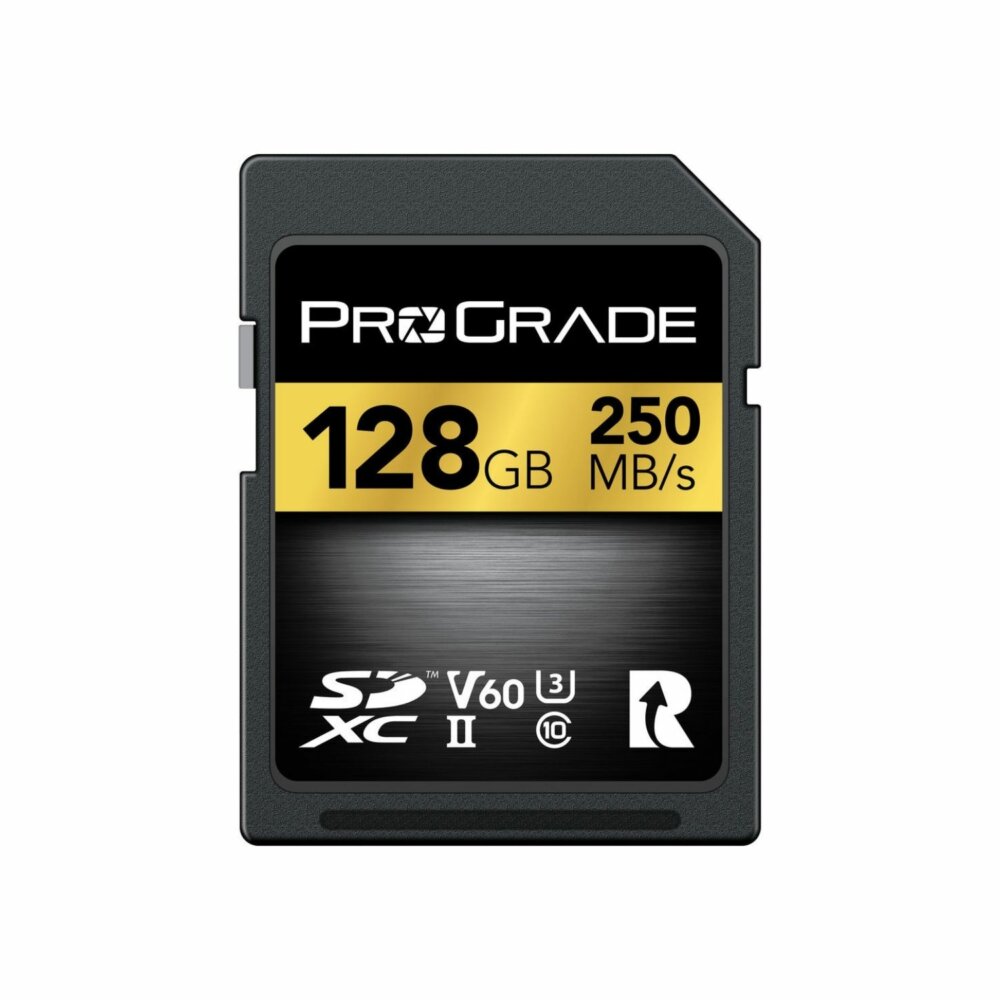 ProGrade 128GB SDXC v60 UHS-II Card ProGrade 128GB SDXC v60 UHS-II Card